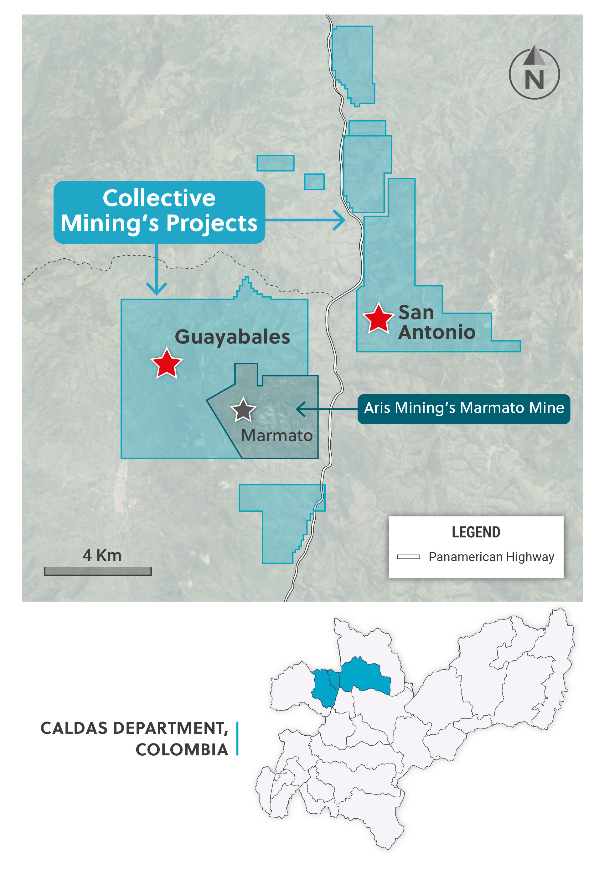 Guayables Project Map